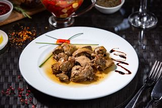 Ficatei in sos de vin