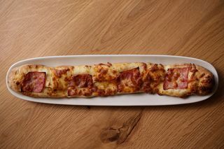 Pizza de Alho com Bacon