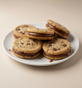 Nutella Cookie sandwich