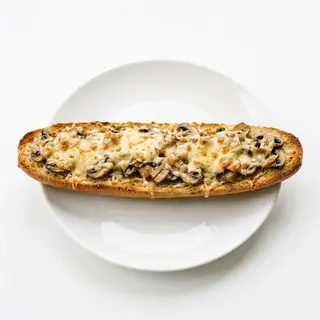 Zapiekanka ser z pieczarkami