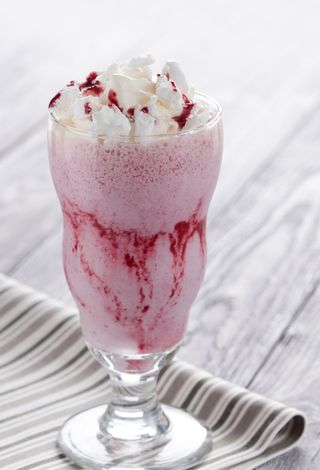 Batido Helado De Fresa (250 Ml.)