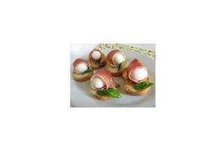 Tocchetti di crudo in olio con crostini