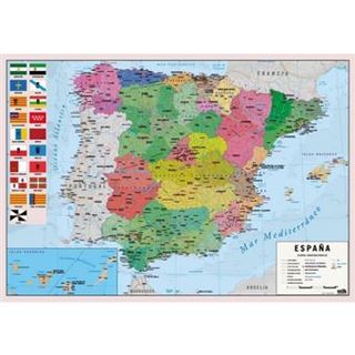 Vade Escolar Erik Mapa De España - 8435107829117