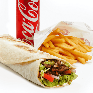 MENU DURUM CON PATATAS Y REFRESCOS