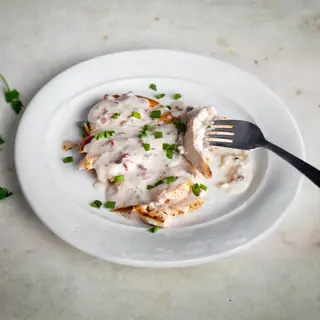 Курица в соусе горгонзола