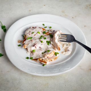 Курица в соусе горгонзола