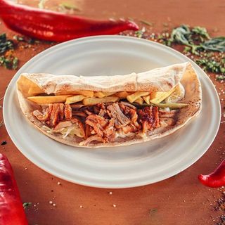 Shaorma de pui la lipie mica