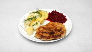 Zestaw Schab panierowany + Coca Cola lub zero 330ml330ml