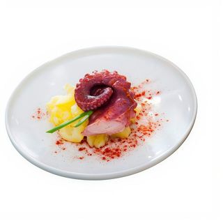 Pota De Pop Amb Puré De Patata