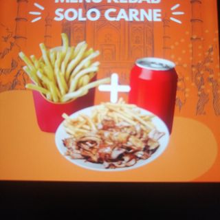 Menu Kebab (Solo Carne)