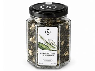 Чай зелений Срібний равлик з жасмином (55g)
