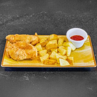 Tiras de pollo (3 uds.)