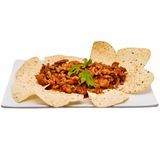 Chili Picantes Con Alubias Y Nachos