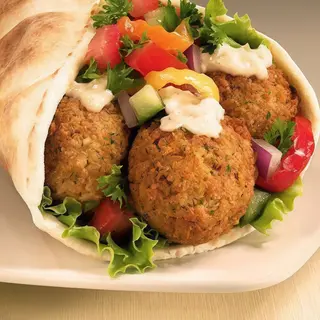 Falafel En Rollo