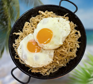 Chanquetes con huevo