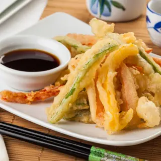 Tempura de verduras 炸蔬菜