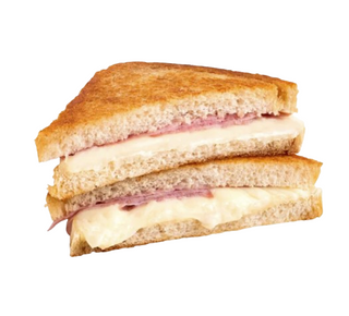Sándwich De Jamón York Con Queso