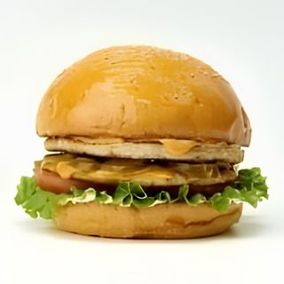 Куриный бургер с двойной котлетой