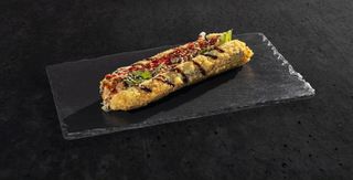 Sushi Hot Dog Cu Somon Prăjit