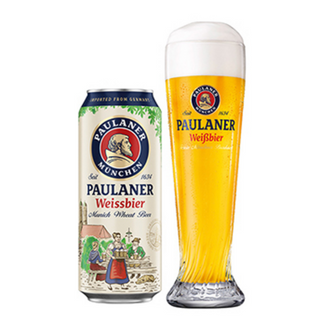 Paulaner svetlo mutno pšenično pivo točeno 1l