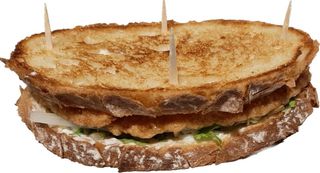 Sándwich Rústico Cecicabra con Huevo a la plancha