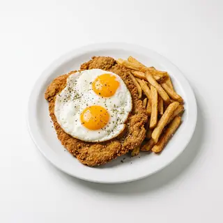 Milanesa A Caballo