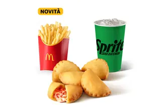McMenu 5 Panzerotti con pomodoro e mozzarella