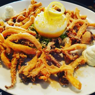 Calamares frescos a la andaluza 