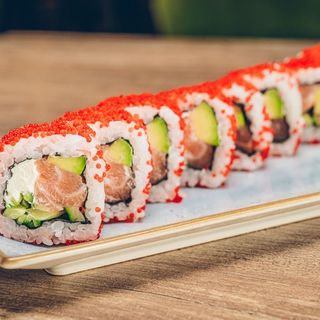 3. California z łososiem 8 szt.