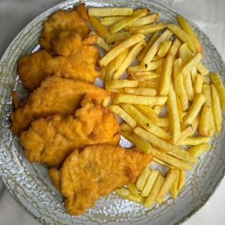 Șnițel din piept de pui - pane