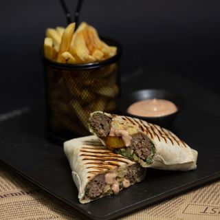 Tacos Brochette Marocaine + Frites