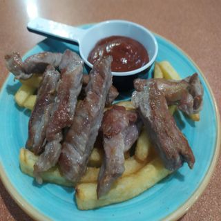 Lagartitos ibéricos a la plancha