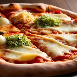 Pizza 4  quesos (35 cm.)