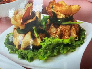 Блинчики с курицей и грибами
(0.256г)