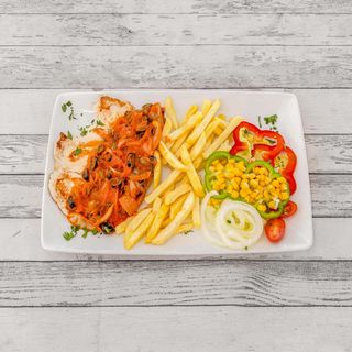 pechuga de pollo alla napolitana