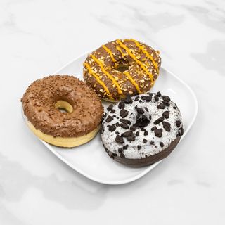 Donut farcito glassato