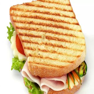 Тостер меню с шунка