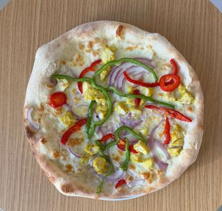 Pizza Pollo Al Curry