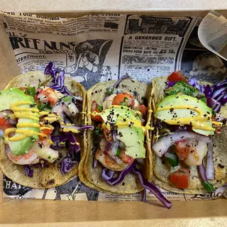 Taco Ensenada Camarón (3 uds.)