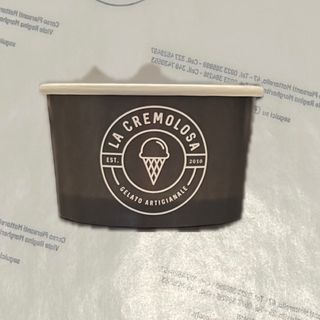 Coppetta piccola con panna