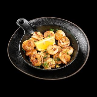 Скариди с копър и чесън