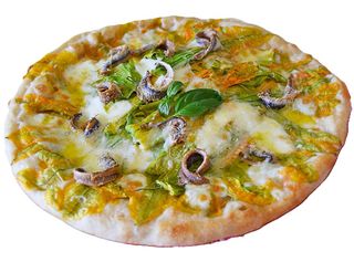 Fiori di zucca e alici