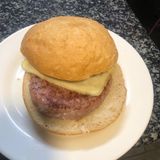 Hamburguesa Simple Con Queso