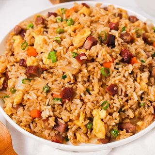Pork fried rice 