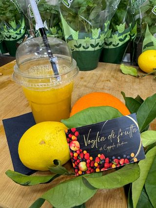 Spremuta di arancia e limone 40 cl circa 