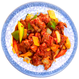 Ternera Con Salsa Picante