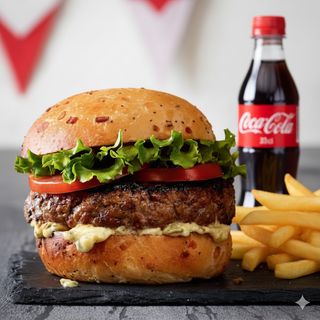 Burger + Frites + Jus