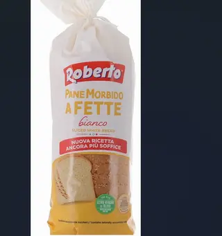 Roberto pane morbido a fette