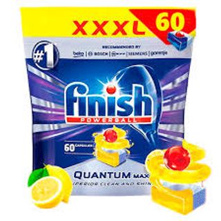 Таблетки Finish Квантум Лимон Для П/машини 60таб.