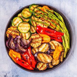 Verdure di stagione grigliate